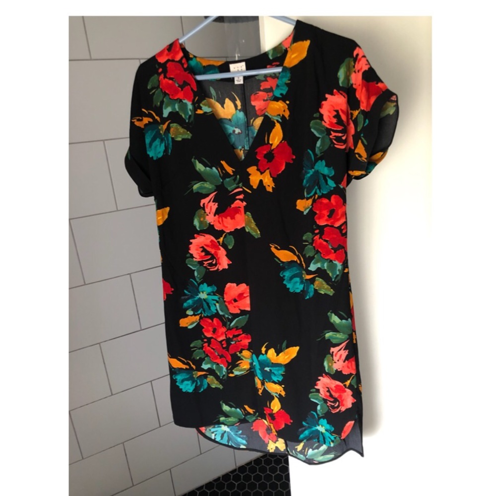 A New Day floral crepe dress - Picture 2 of 3